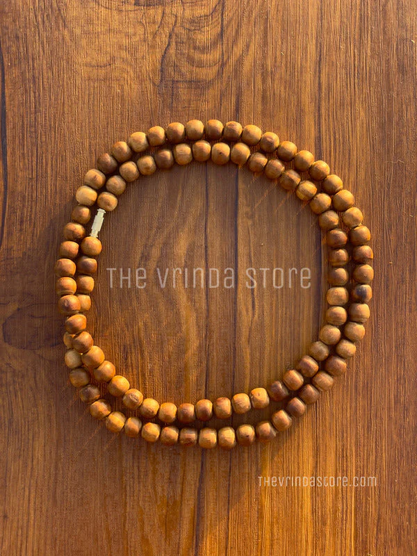 2 Round Brown Original Tulsi Mala - Image 2