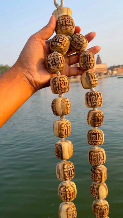 27+1 Radha Name Big Size Original Tulsi Mala