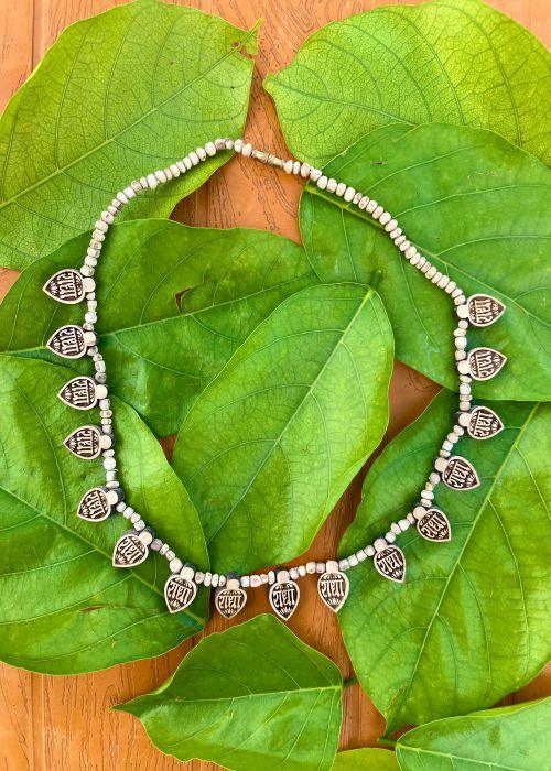 Radha Name Haar Tulsi Mala(16 Patta)