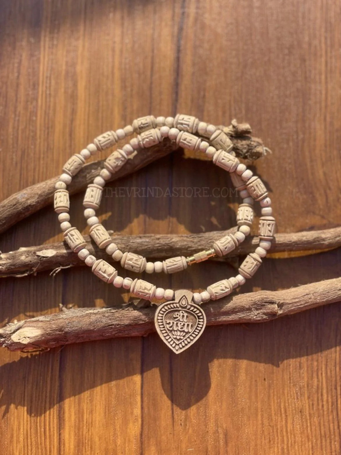 Shri Radha Locket & Radha Name Original Tulsi Mala
